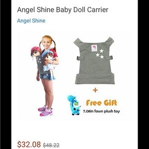 Bavkpack & stuffed giraffe (product shown in photos ) reserved bundle listing